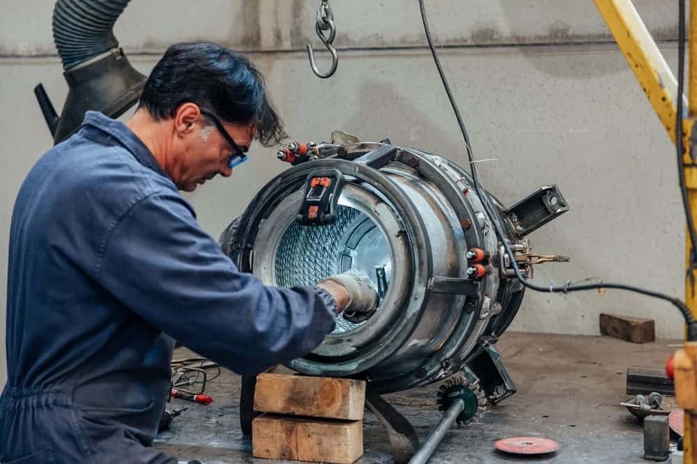 stampo per vaso in termoplastica